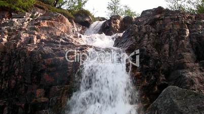 Waterfalls in the Mountains Norway, loop