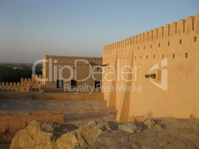 Fort von Nakhal im Oman