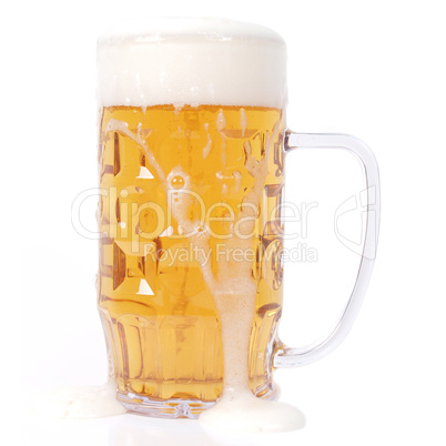 German beer glass