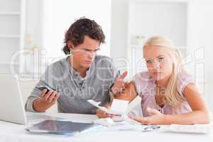 Clueless couple accounting