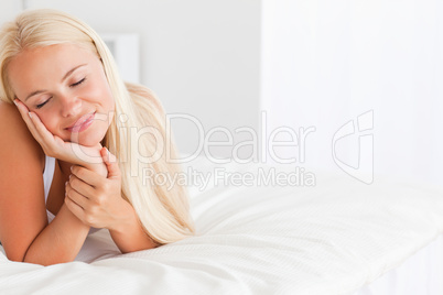 Portrait of a calm woman Portrait of a calm woman