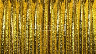 Curtain opening gold HD