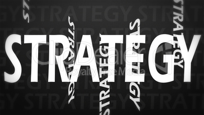 Creative image of strategy concept