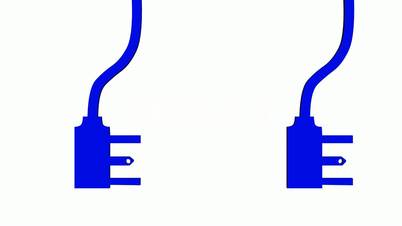 Moving of 3D Socket.outlet,energy,plug,power,electric,electricity,supply,cable,