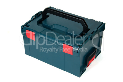 Tool box, isolated on a white background
