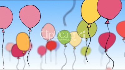 Rising Balloons