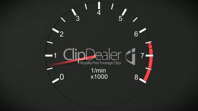 Car tachometer