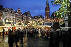 Weihnachtsmarkt auf dem Frankfurter Römer