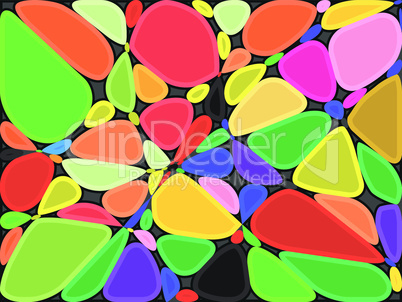 colored stones background