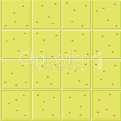 yellow ceramics seamless pattern