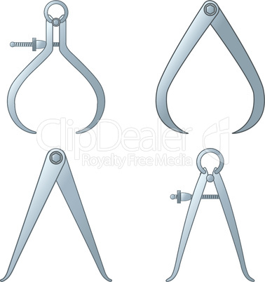 different tipes of calipers