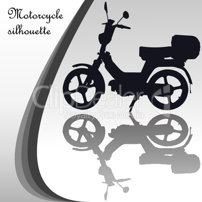 motorcycle silhouette