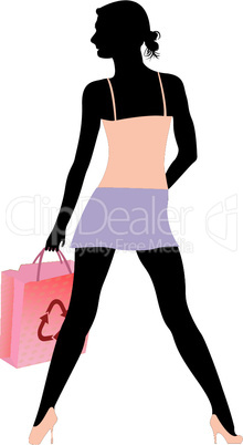 shopping girl