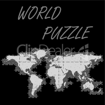 world puzzle