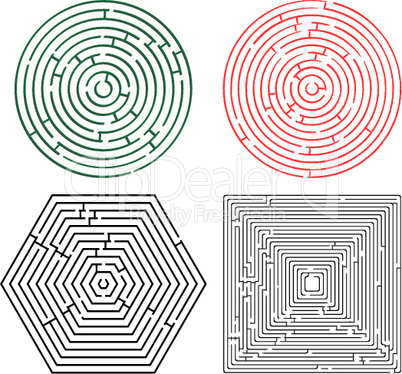 printable mazes collection