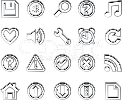 web icons ready for design