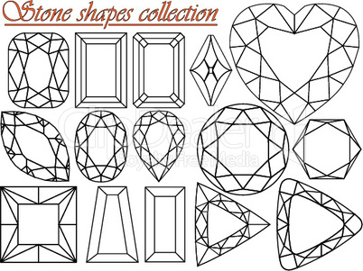 stone shapes collection