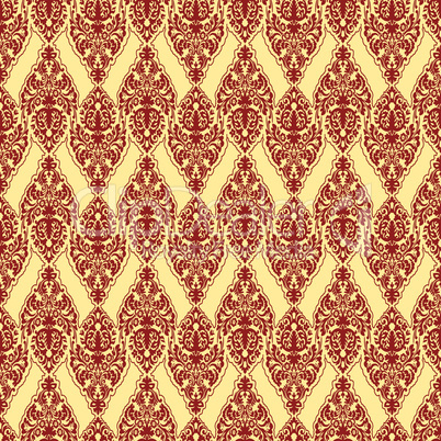 red damask texture