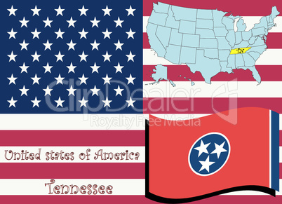 tennessee state illustration