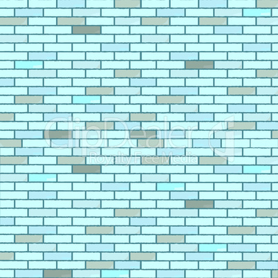 blue seamless bricks wall