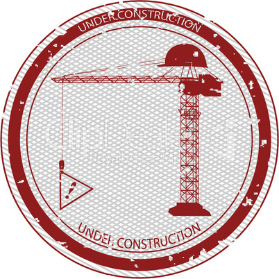 under construction stamp