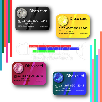 credit card disco collection