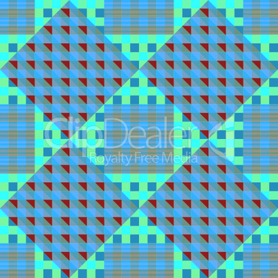 geometric blue seamless pattern
