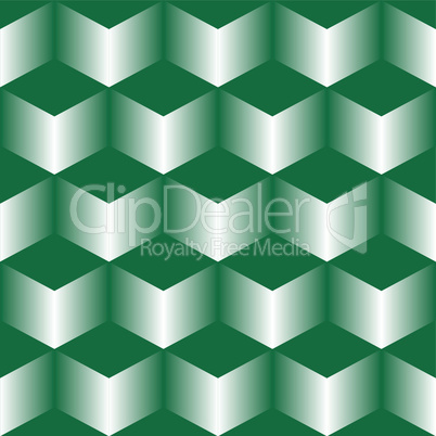 green stairs pattern