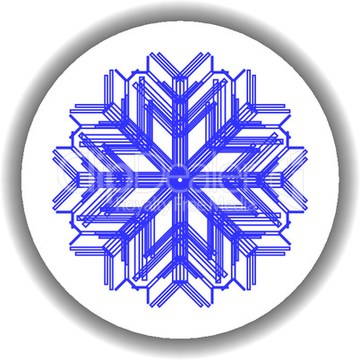 snow flake medallion 4