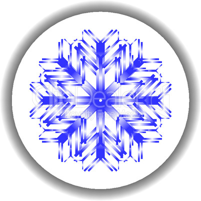 snow flake medallion 3