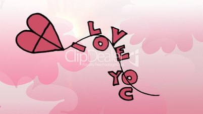 Kite- Valentine's Day Kite