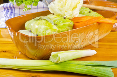 Golombki -  Polish stuffed cabbage leaves.