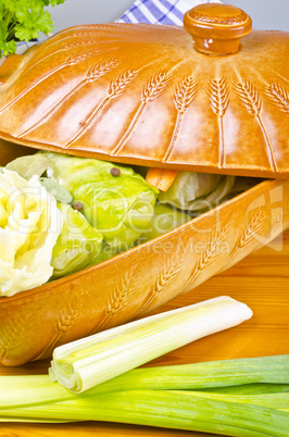 Golombki -  Polish stuffed cabbage leaves.