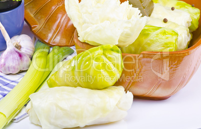 Golombki -  Polish stuffed cabbage leaves.