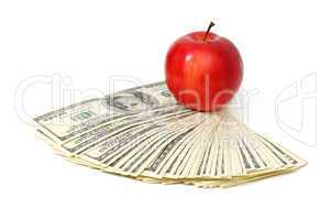 apple and dollars