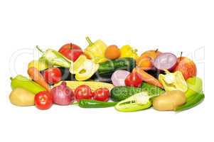 vegetables and fruits