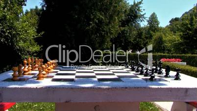 Chess Table in Park