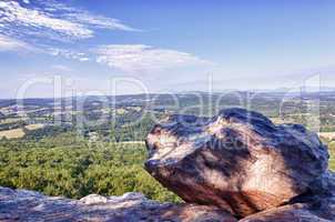 Overlook of Virginia from Bull Mountain