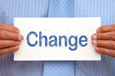 Change - Business Concept
