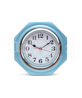 Clock Isolated On White