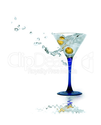 Cold Martini On White