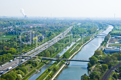 Rhine-Herne Canal and Emscher