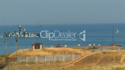 Missile hovercraft "Bora" Black Sea Fleet.