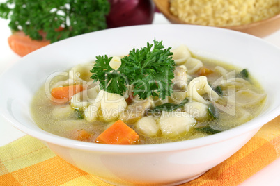 Hühnersuppe