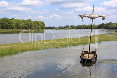 boat on a river