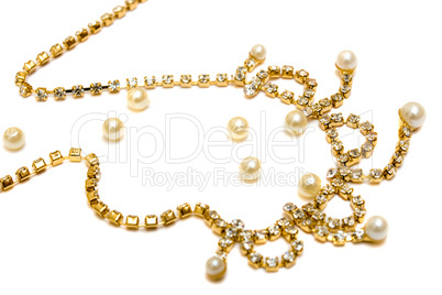 Gold necklace