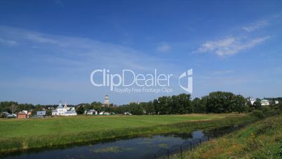 Suzdal city timelapse