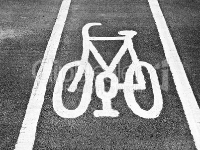 Bike lane sign Bike lane sign