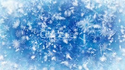 loopable snowfall wintry background