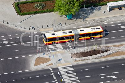 Bus on a Street